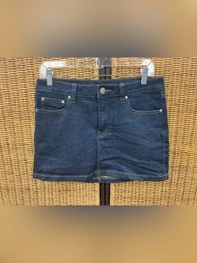 BDG Urban Outfitters Dark Wash Denim Mini Skirt Women’s Size 29 Y2K Jean Skirt